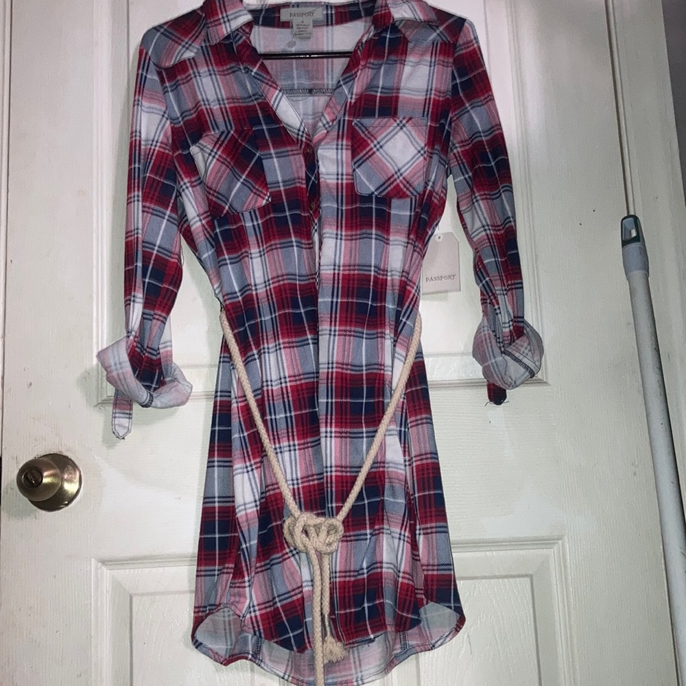 Plaid Dress